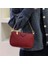 Vahşi Messenger Kadın Moda Mektubu Flap Ekose Zincirler Fermuar Kadın Casual Crossbody Kadın Tote En Kolu Lar Kırmızı Çanta (Yurt Dışından) 3