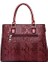 Lüks Kadın Tasarımcısı Büyük Kapasiteli Tote Ünlü Marka Deri Omuz Kadın Için Crossbody Bolsos Mujer Kırmızı Çanta (Yurt Dışından) 1