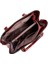 Lüks Kadın Tasarımcısı Büyük Kapasiteli Tote Ünlü Marka Deri Omuz Kadın Için Crossbody Bolsos Mujer Kırmızı Çanta (Yurt Dışından) 4