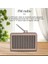 Taşınabilir Bluetooth Hoparlör Bas Stereo Mini Kablosuz Hoparlör Desteği Fm Radyo U Disk Tf Kart Ses Çıkışı Hoparlörler Bluetooth | Taşınabilir Hoparlörler Ahşap Tahıl Rengi (Yurt Dışından) 4