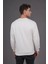 Beyaz Palmiye Baskılı Sweat 4