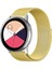 Samsung Galaxy Watch 4 Kordon 40-42-44-46 mm Metal Hasır Kordon Manyetik (20MM) Metal Hasır Solo Örgü 1