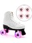 Pu Roller Skate Wheels LED Işık Yatakları Takılı Dış Mekan Parçaları 28 x 32 - 4 Adet (Yurt Dışından) 4