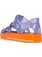 S10270 Star Bicolor Çocuk Mavi Turuncu Sandalet 3