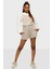 Mad Girls Bej Basic Şort MG1293 1