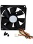 9cm 3pin Kasa Fanı 9cm 12 Volt 3 Pinli Fan 9 cm Fan 90X90X25MM 4