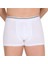 1097 Erkek Likralı Boxer Beyaz 6'lı Paket 1