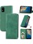 Zte Blade A31 Yeşil Için Retro Skin Fe Business Manyetik Yatay Deri Telefon Kılıfı (Yurt Dışından) 2