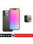 Apple iPhone 13 Mini Uyumlu Lens Koruyucu, Ön ve Arka Ekran Koruyucu Hd Kalite 3'lü Set Koruma Paketi 1
