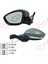 Dış Dikiz Aynası Elektrikli Sol P208 13 Isıtmalı Sinyalli Astarlı VM-509EHPL Gva 1043286 1