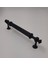 Mutfak Dolap Çekmece Kapak Mobilya Kulbu 128 mm Lüks Metal Kulp (Siyah Renk) 3