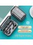 Kablosuz Bluetooth 5.0 Kulaklık Kulakiçi Kulaklık Powerbank Ios Android Siyah Kayış ile Siyah (Yurt Dışından) 2