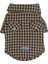 Brown Gingham Shirt Kahverengi Pötikare Gömlek Kedi Köpek Gömleği Kedi Köpek Kıyafeti 2