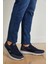 Unisex Ortopedik Konforlu Yürüyüş Spor Sneaker Ayakkabı Lacivert Buz 2