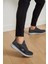 Unisex Ortopedik Konforlu Yürüyüş Spor Sneaker Ayakkabı Lacivert Buz 4