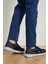 Unisex Ortopedik Konforlu Yürüyüş Spor Sneaker Ayakkabı Lacivert Buz 3