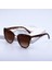 Cat Eye UV400 Güneş Gözlüğü Kahverengi (Yurt Dışından) 1