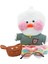 PopŞeker Lalafanfan Duck Sevimli Ördek Lalafanfan Peluş Oyuncak 32CM. 3
