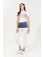 Kadın Mavi T-Shirt 50248995-VR212 4