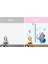 Sevimli Filler Çocuk ve Bebek Odası Duvar Dekorasyonu Boy Ölçer Duvar Sticker 5