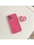 iPhone 13 Için Kalp Desenli Telefon Kılıfı - Pembe (Yurt Dışından) 3