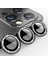 Apple iPhone 11 Pro Taşlı Kamera Lens Kırılmaz Cam Koruyucu Swarovski Taşlı Metal Çerçeveli Lens Koruma 2