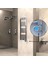 Haiti Elektrikli Havlupan 300 Watt 400X1200 Düz Krom (Musa Termostatlı) 1