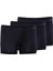 Essential 3'lü Siyah Boxer 1571 1