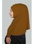 İkili Set Pratik Eşarp Hazır Türban Ve Hijab Tesettür Bonesi (Xl) - Taba 1