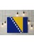 Bosna Hersek Bayrağı Kanvas Tablo 40 x 55 cm Dekoratif Tablo 1