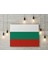 Bulgaristan Bayrağı Kanvas Tablo 40 x 55 cm Dekoratif Tablo 1