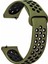Honor Magic Watch 2 46MM Uyumlu Yumuşak Dokulu Nike Style Delikli Desenli Silikon Kordon Kayış 1