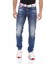 CD717 Mavi Logolu Erkek Jeans 1
