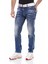 CD717 Mavi Logolu Erkek Jeans 3