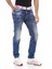 CD717 Mavi Logolu Erkek Jeans 2