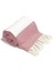 Pembe Elmas Desen 100X175 Püsküllü Peştemal 1