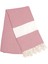 Pembe Elmas Desen 100X175 Püsküllü Peştemal 2