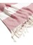 Pembe Elmas Desen 100X175 Püsküllü Peştemal 3