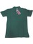 Yeşil Kısa Kol 6-16 Yaş Çocuk Okul Lakos Tişört/t-Shirt - 1