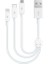 Ttec Minicable Trio 30CM Şarj Kablosu Type-C, Lightning, Micro USB 1