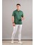 Polo Yaka Çıt Çıtlı Merserize Süperfine Cotton Erkek T-Shirt 1