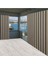 Balkon Perdesi Gri Krem Çizgili 850X250 1