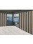 Balkon Perdesi Gri Krem Çizgili 850X250 2