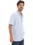 TB0A2DCC9401 Timberlandss Linen Shirt Erkek Gömlek Açık Mavi 2