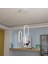 TRA30074A Eco 50*15 cm LED Avize Sarkıt Küpe1 - Işık Rengi 6500K Soğuk Beyaz 2