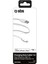 Lightning USB Şarj ve Data Kablosu 1m Beyaz SBS-654474 1