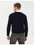 Pierre Cardin Erkek Lacivert Slim Fit V Yaka Basic Triko Kazak 50257206-VR033 5