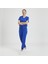 Lıkralı Dinamik Jogger Doktor, Hemşire Forma Takım - Kadın, Royal Mavi 4