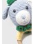 Amigurumi Mavi Köpek Çıngırak 1