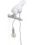 Seletti Kuş Duvar Lambası Italyan Modern Reçine Beyaz Siyah Işık Yatak Odası Bedsideving Oda Dekorasyon Için Led Işık Fikstür (Duvar Beyaz Sağ) (Yurt Dışından) 1